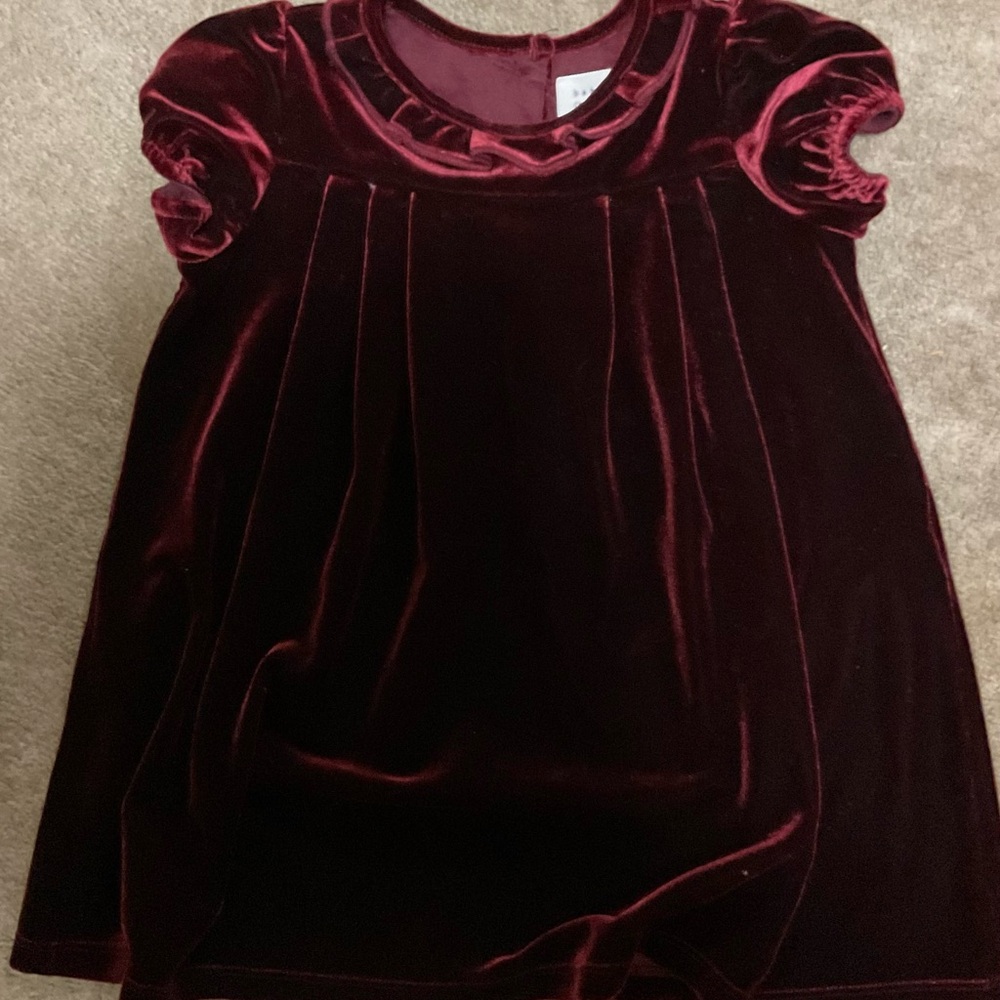 Velvet Burgundy Dress